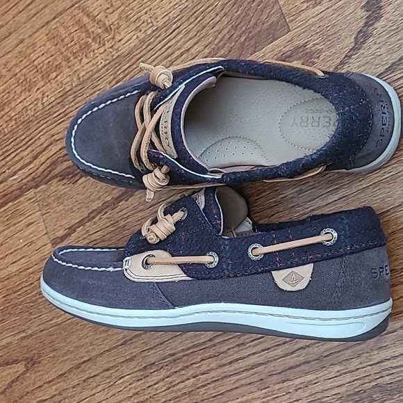 Sperry Songfish Dark Brown Suede Topsiders - Size 6 - Picture 4 of 12